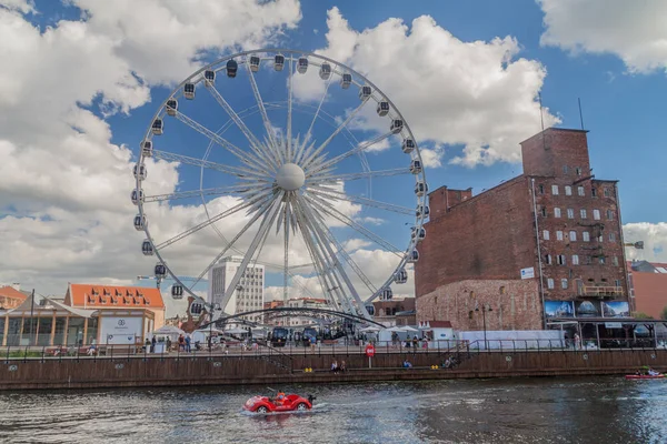 Gdansk Poland September 2016 Big Ferris Wheel Gdansk Poland — Stock Photo, Image