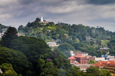 Görünüm Kandy Town, Sri Lanka