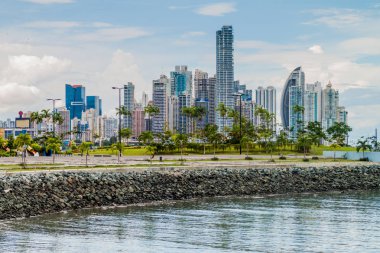 Skyscrapers of Panama City clipart