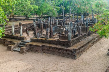 Polonnaruwa, Sri Lanka antik kentin kalıntıları