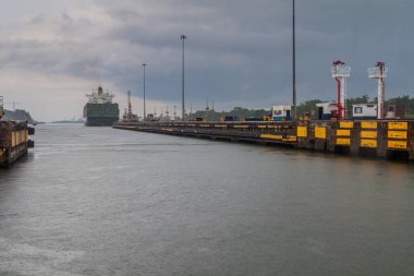  Gatun kilitler, Panama Kanalı parçası