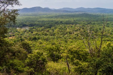 Sigiriya, Sri Lanka yakınındaki manzara