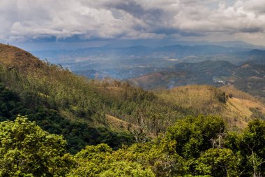 Manzara Horton Plains Milli Parkı, Sri Lanka