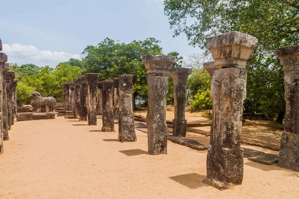 Nissanka Malla Świątyni Starożytne Miasto Polonnaruwa Sri Lanka — Zdjęcie stockowe