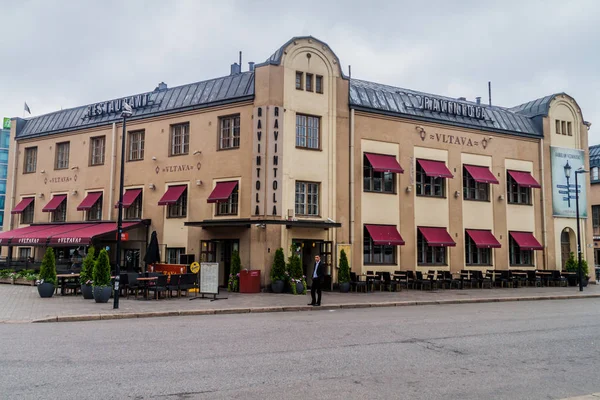 Helsinki Finlandiya Ağustos 2016 Çek Restoran Vltava Helsinki Finlandiya — Stok fotoğraf