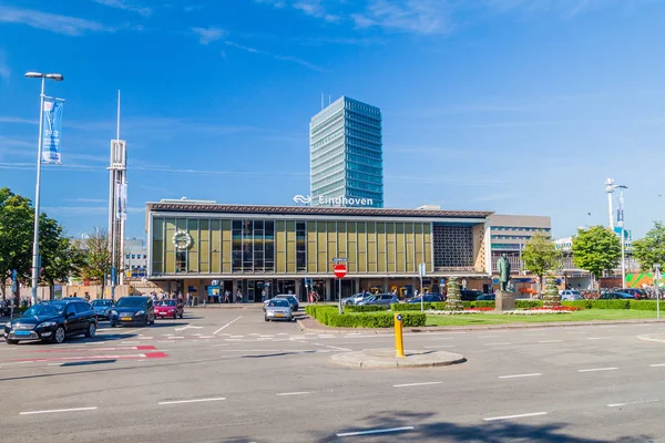 Eindhoven Nederländerna Augusti 2016 Järnvägsstationen Eindhoven Nederländerna — Stockfoto