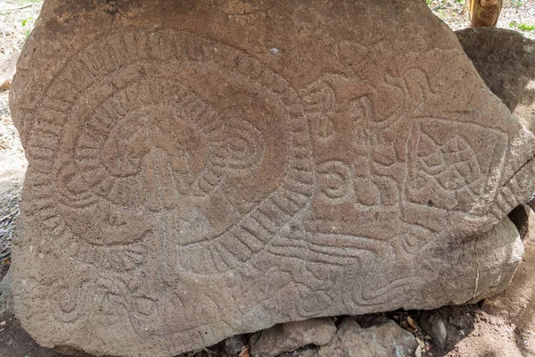 Petroglifi Sull Isola Ometepe Nicaragua — Foto Stock