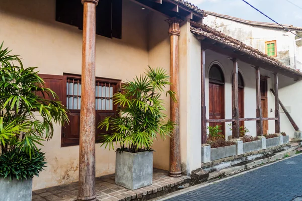 Старі Колоніальні Будинку Galle Fort Шрі Ланка — стокове фото