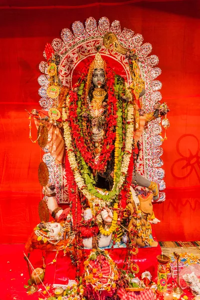 Kolkata India October 2016 Image Kali Goddess Kolkata India — Stock Photo, Image