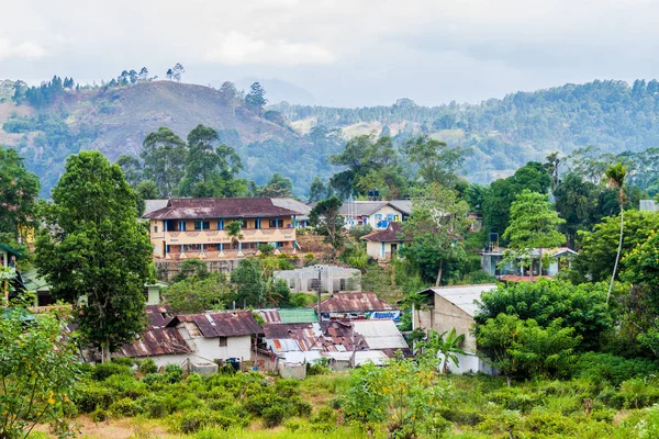 Ella Sri Lanka Luglio 2016 Veduta Una Parte Del Villaggio — Foto Stock