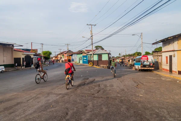 Granada Nicaragua Abril 2016 Vista Una Calle Granada Nicaragua — Foto de Stock