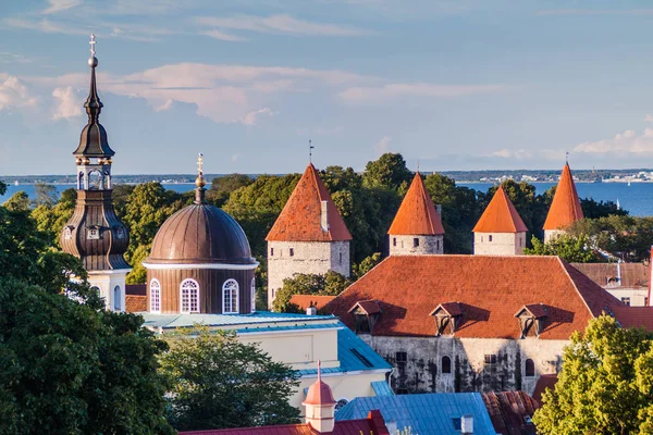Церковь Преображения Господня Крепости Таллинне Эстония — стоковое фото
