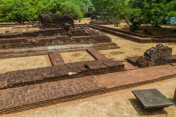 Ruïnes Van Oude Stad Polonnaruwa Sri Lanka — Stockfoto