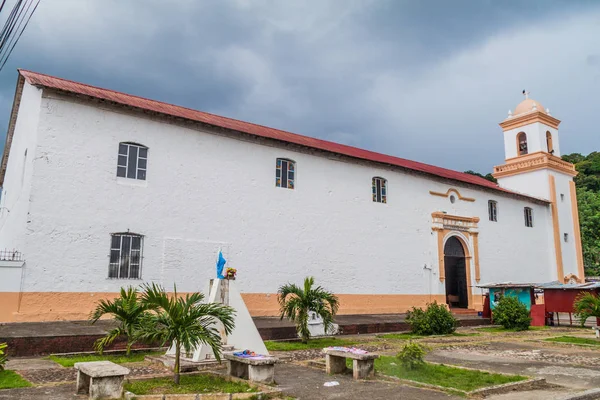 San Felipe Kilise Portobelo Köyü Panama — Stok fotoğraf