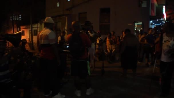 Musicisti in Plaza de marte — Video Stock