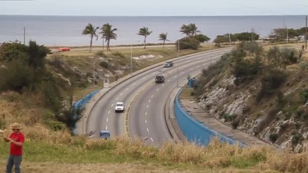 Tunel w Hawana, Kuba — Wideo stockowe