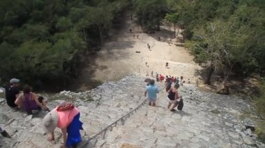 Turizm tırmanma Piramidi Nohoch Mul