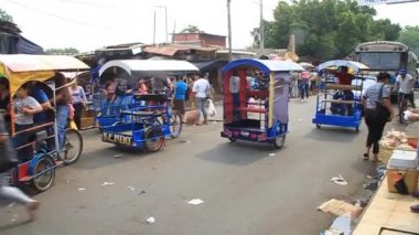 Bisiklet taksiler görünümünü