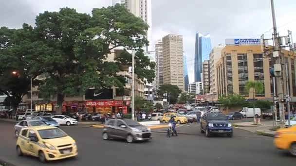 パナマ シティの高層ビルの眺め — ストック動画