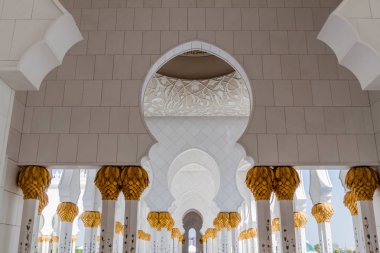 Büyük Sheik Zayed Camisi Abu Dabi, Birleşik Arap Emirlikleri detay