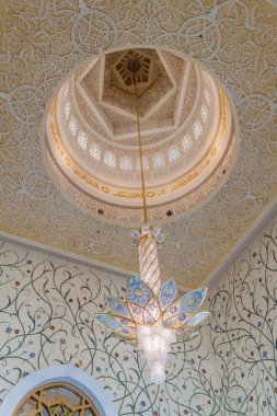 Büyük Sheik Zayed Camisi Abu Dabi, Birleşik Arap Emirlikleri avize