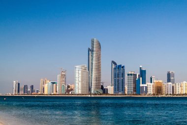 Skyline abu Dabi, Birleşik Arap Emirlikleri