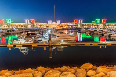 Tekneler Sharq Marina Kuveyt City.
