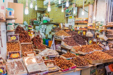 Kuwait City, Kuveyt - 17 Şubat 2017: Kuveyt City Souq (Pazar), tarihi durak.