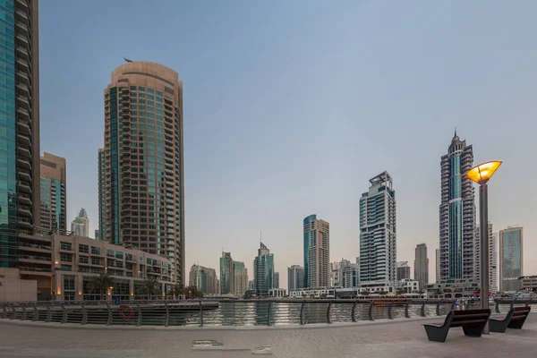 High Rise Buildings Dubai Marina Uae — Stock Photo, Image