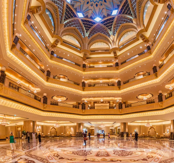 Abu Dhabi Egyesült Arab Emírségek 2017 Március Belső Emirates Palace — Stock Fotó