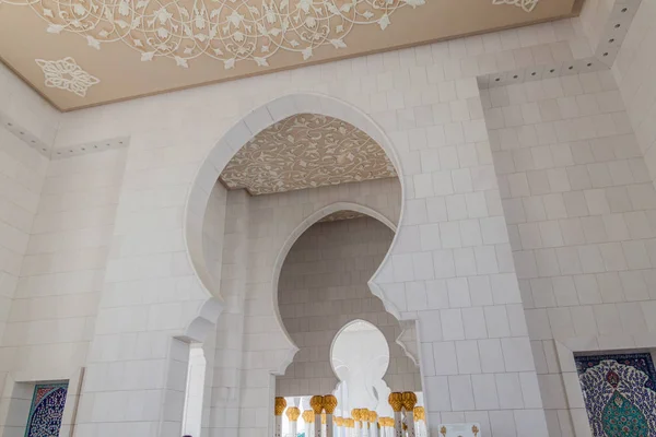 Деталь Мечеті Шейха Заїда Grand Абу Дабі Оае — стокове фото