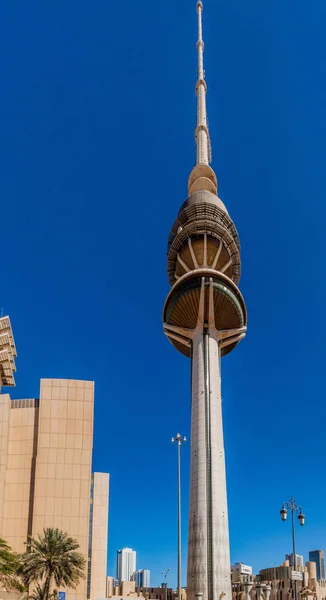 Vista Torre Liberación Kuwait — Foto de Stock
