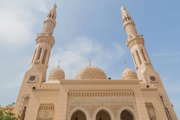 Мечеть Джумейра Дубае Оаэ — стоковое фото