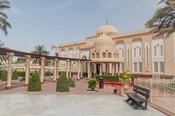 Jardín Mezquita Jumeirah Dubai Emiratos Árabes Unidos — Foto de Stock