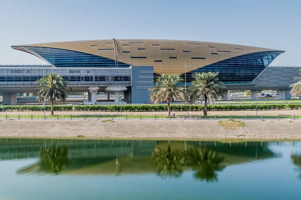 Estación Metro Dubai Emiratos Árabes Unidos — Foto de Stock