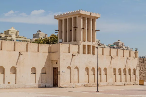 Edificios Tradicionales Área Del Patrimonio Sharjah Emiratos Árabes Unidos —  Fotos de Stock