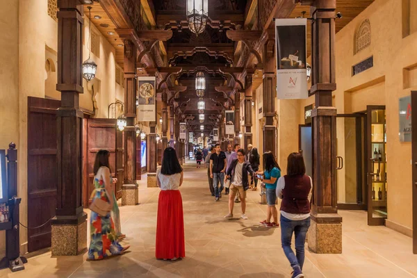 Dubai Egyesült Arab Emírségek 2017 Március Sikátorban Souq Madinat Jumeirah — Stock Fotó