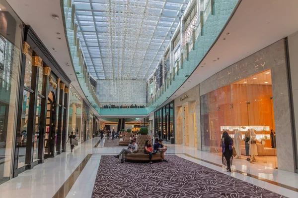 Dubai Uae March 2017 Interior Dubai Mall One Largest Malls — Stock Photo, Image