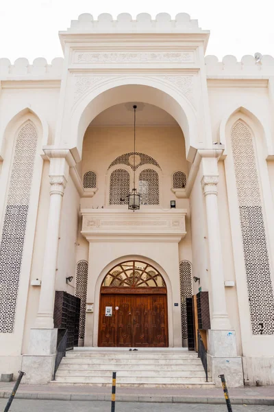 Porta Della Moschea Shaikh Isa Bin Ali Khalifa Muharraq Bahrein — Foto Stock