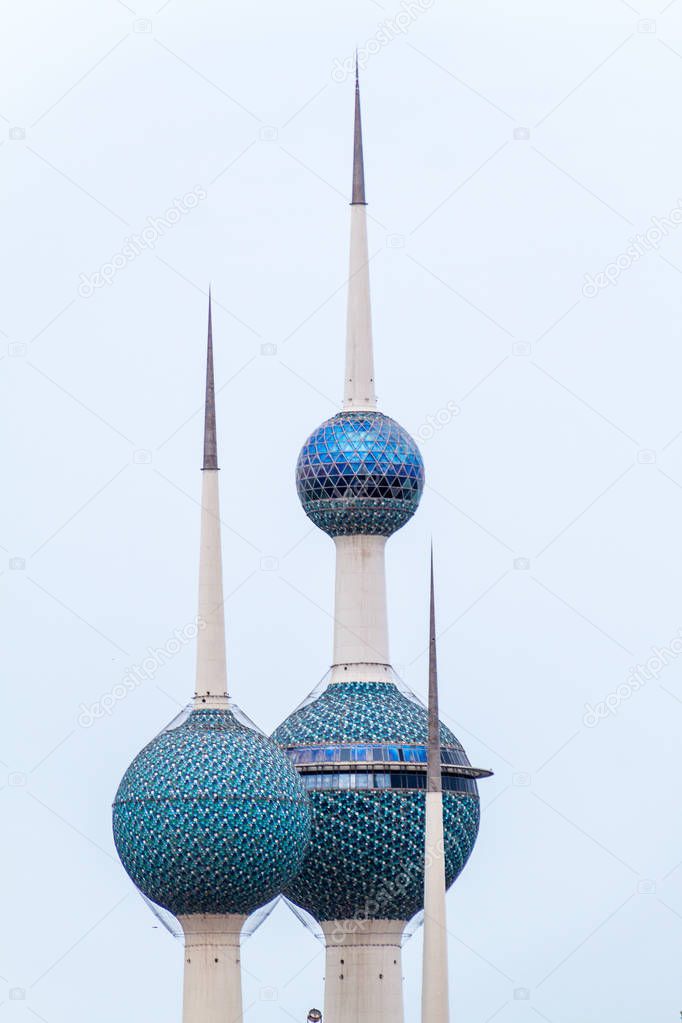 View of Kuwait Towers