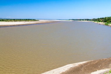 Irrawaddy (Ayeyarwady) Nehri Bagan, Myanmar