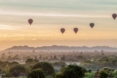 Balonlar Bagan ve onun tapınaklar, Myanmar manzarası