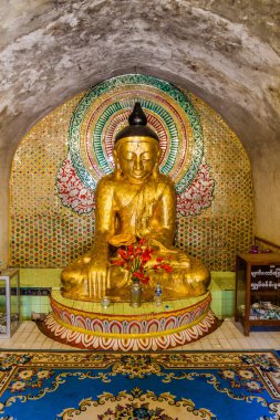 Buda heykeli Bagan, Myanmar Myet Taw Pyay Tapınak