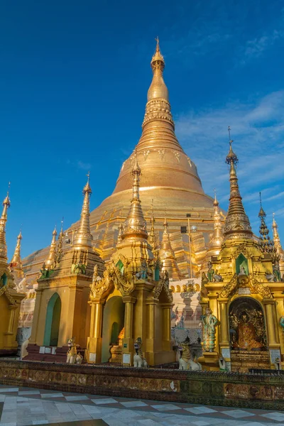 Pagode Shwedagon Paya Yangon Mianmar — Fotografia de Stock