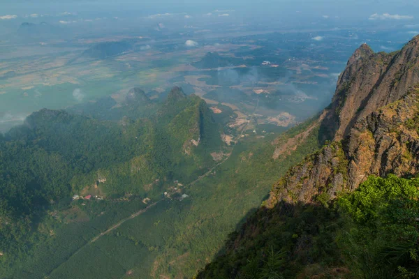 Zwegabin Hpa Yakınındaki Görünümünden Bir Myanmar — Stok fotoğraf