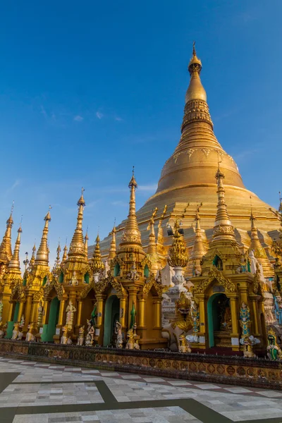 Shwedagon Paya Pagode Yangon Myanmar — Stockfoto