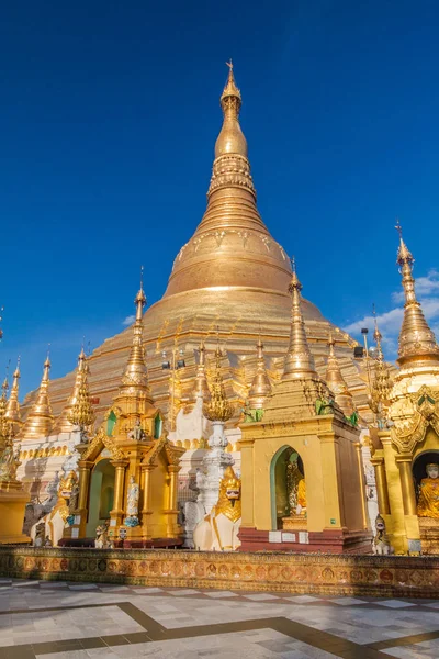 Shwedagon Paya Pagode Yangon Myanmar — Stockfoto