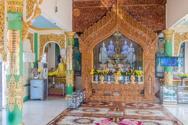 Shwe Taung Yoe Pagoda Bago Myanmar — Stok fotoğraf