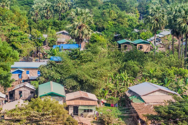 Вид Воздуха Баго Мьянма — стоковое фото