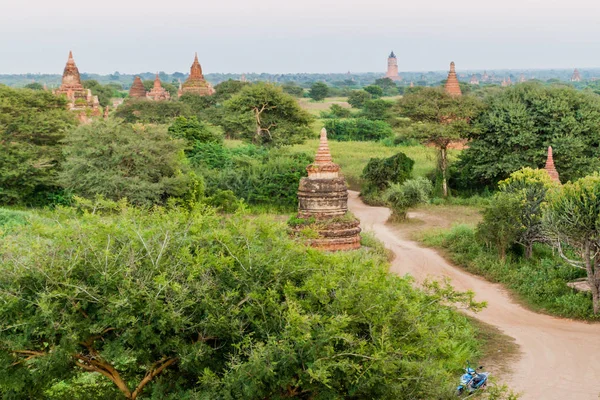Skyline Templos Bagan Myanmar —  Fotos de Stock